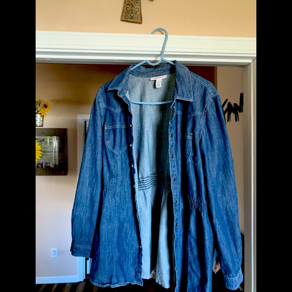 Size 16 fitted Jean jacket